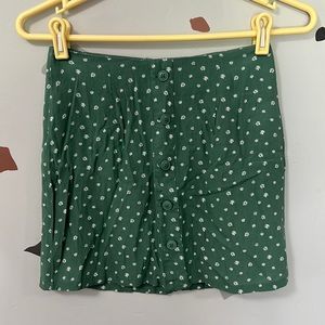 Flower Mini Skirt